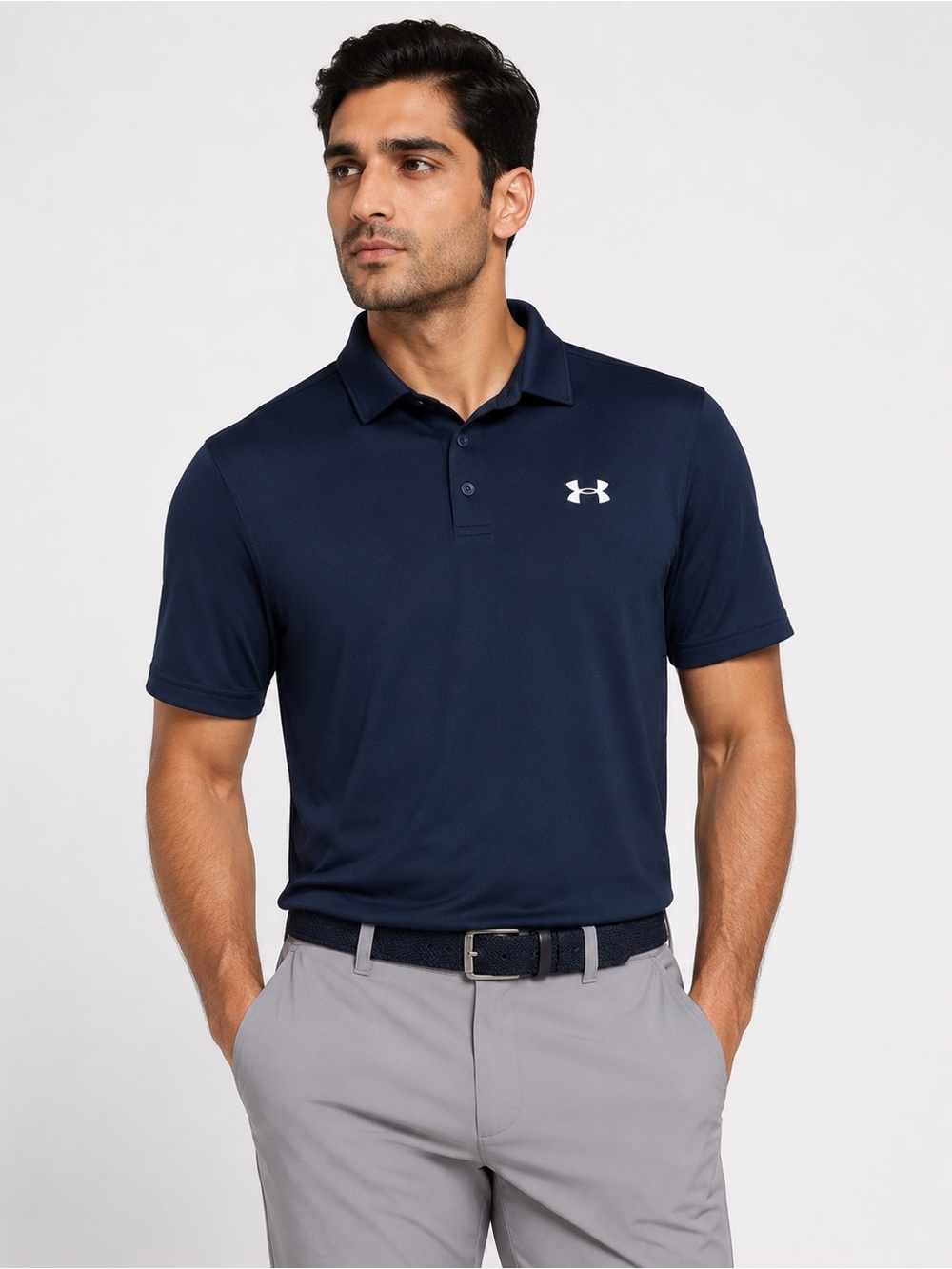 Under Armour Navy Performance Polo Shirt – Men’s XL